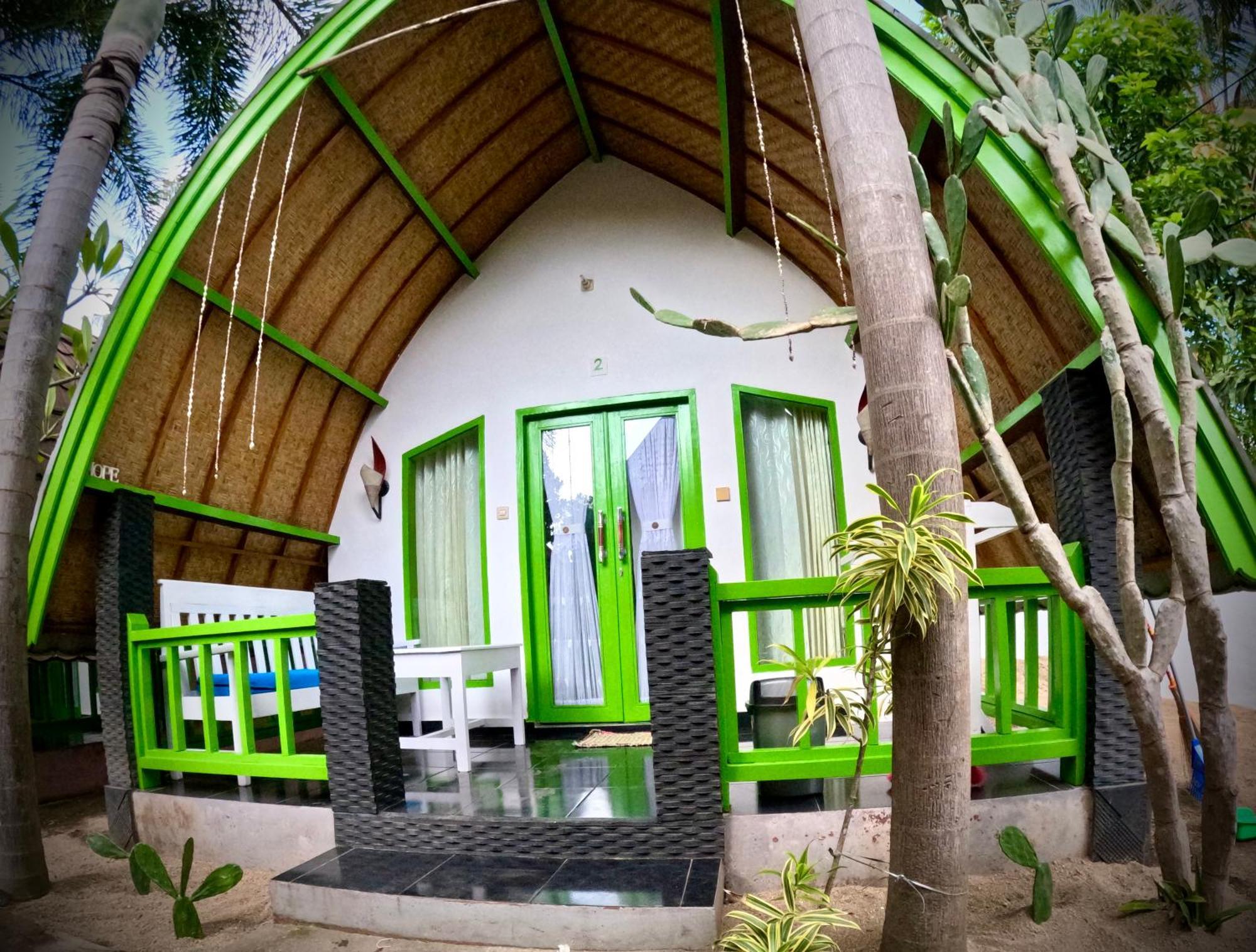 Kaktus Bungalow 2 Gili Air Buitenkant foto